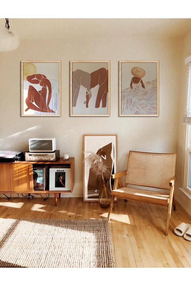 Framed Decorative Bohemian White Modern Home Home Living Room Bedroom Balcony Decor