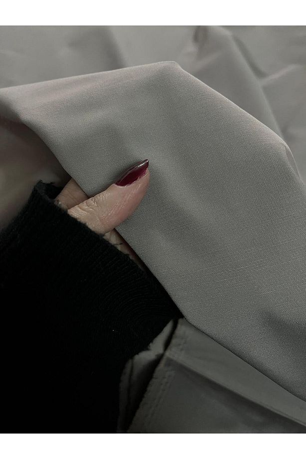 SARONA FABRICS-PAMUK LİKRALI YARI MAT TAŞ YUMUŞAK TUŞE DOKUMA KUMAŞ - 2