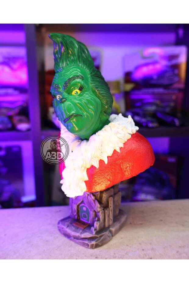 Grinch Büst Figür - 4