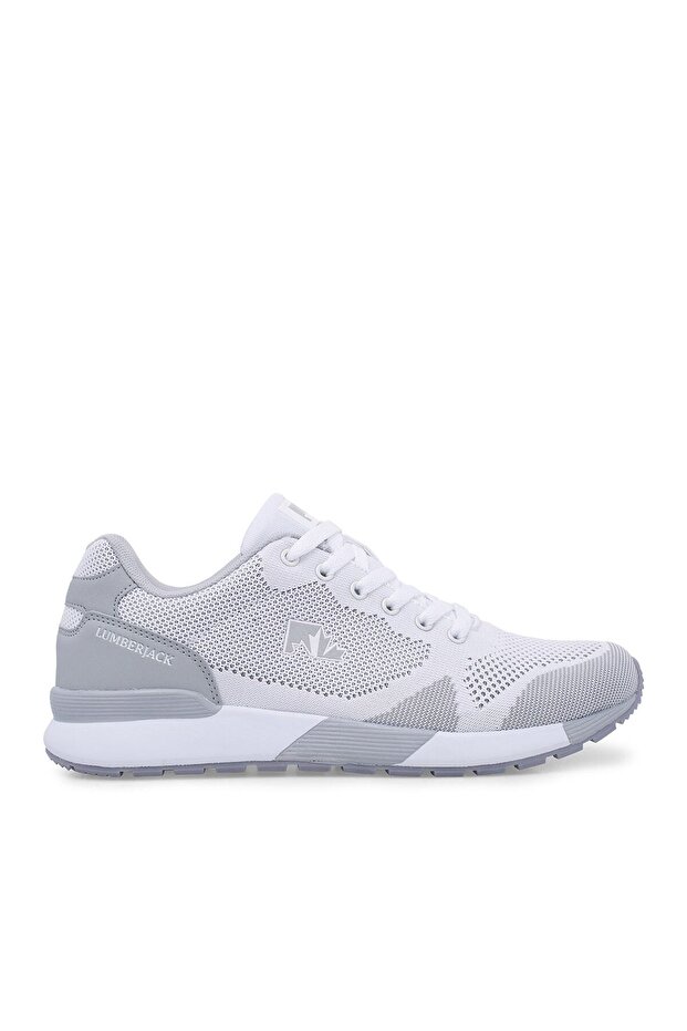 White Gray Women's Casual Shoes
