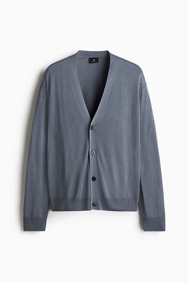 Regular Fit Fine-knit cardigan