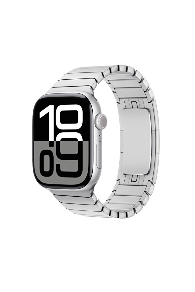 Apple Watch 7 45mm Compatible Krd-35 Metal Cord