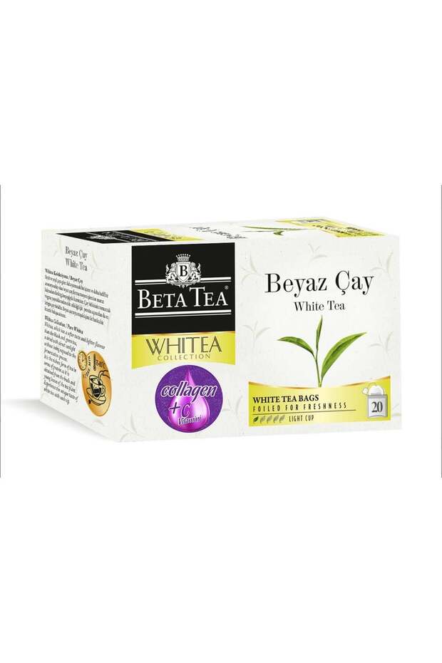 Beta Collagen and Vitamin White Tea Cup Sachet 20 Pieces X 2 g