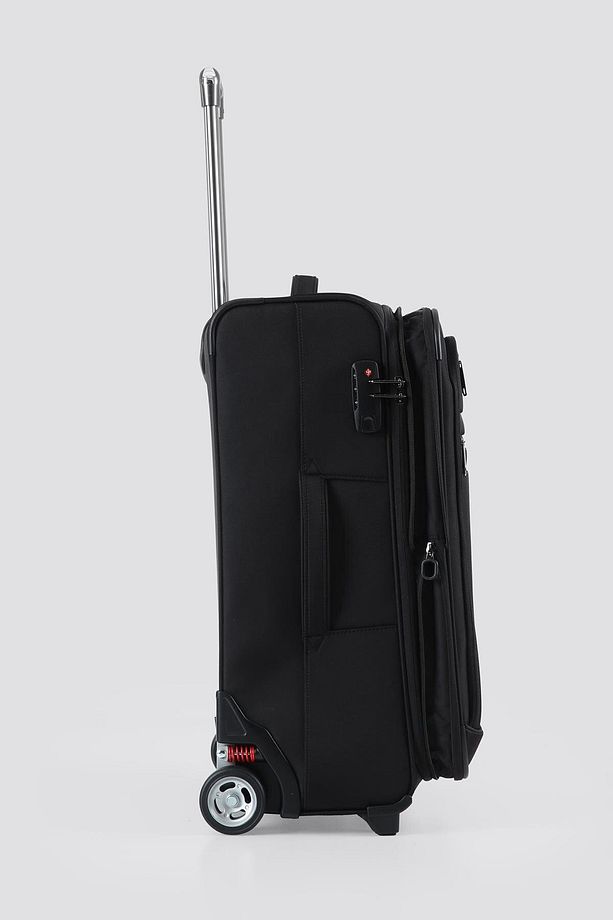 Ççs 2 Tekerleki Kaliteli Kumaş Valiz CCS-710 Siyah - 5
