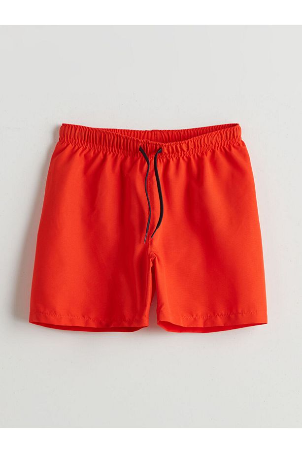 Beli Lastikli Basic Erkek Çocuk Deniz Şortu - 1