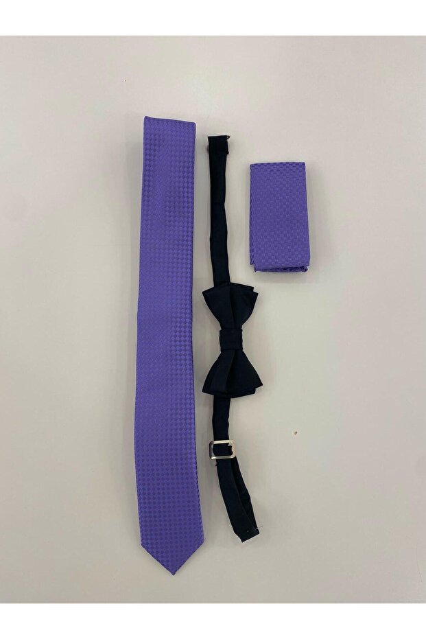 Çocuk Kravat Papyon Set - 1