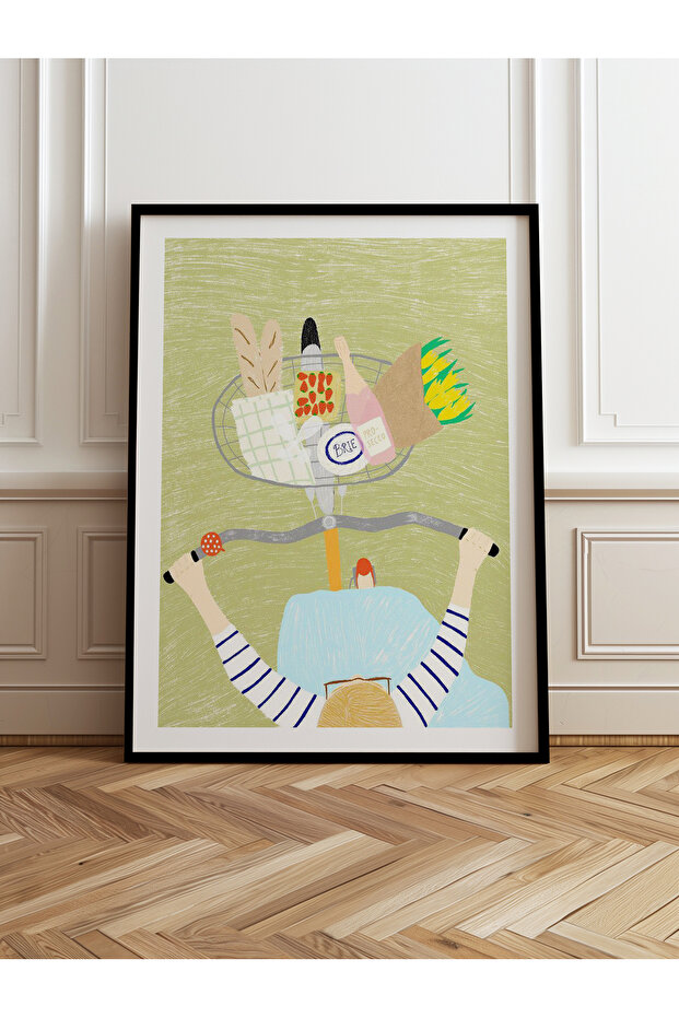 Single Wooden Framed Painting One Piece Poster Painting Tk/948