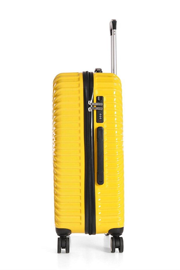 5186 PARLAK POLIKARBON BÜYÜK BOY VALİZ - 3