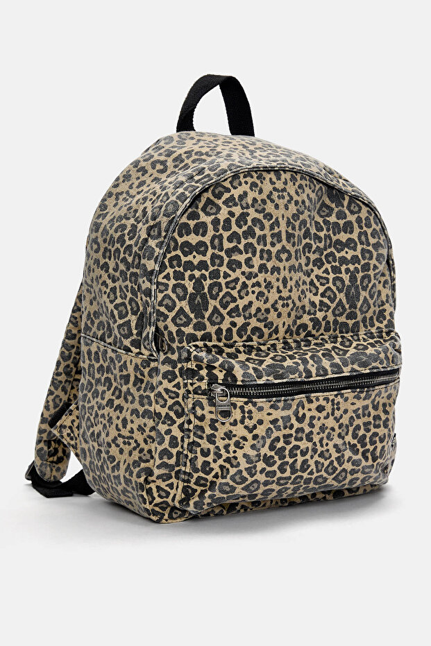 Animal print backpack - 3