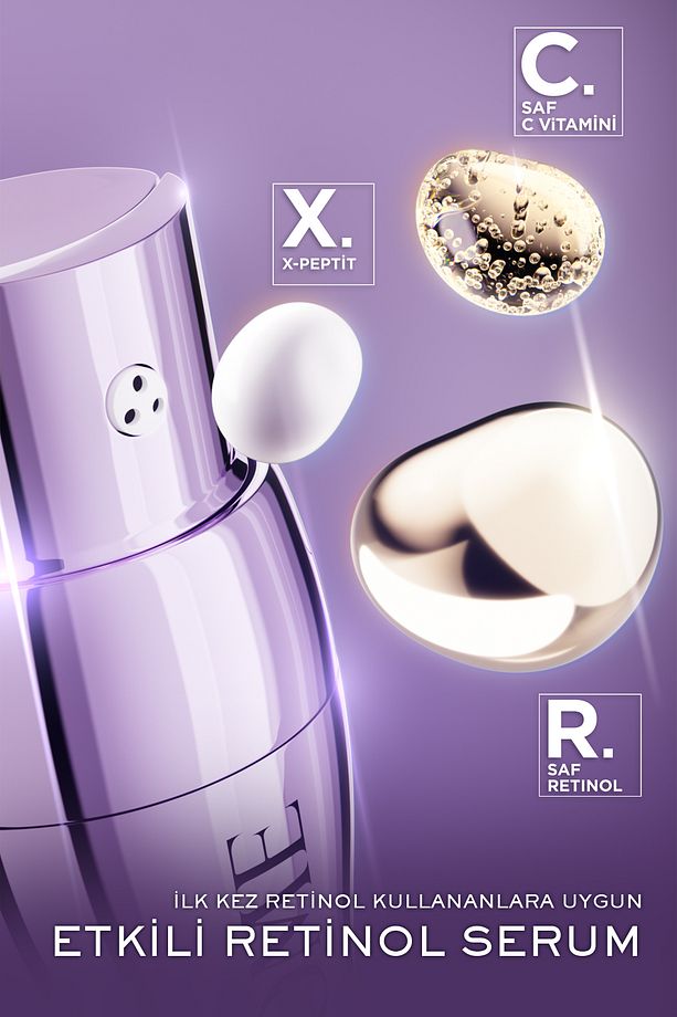 Renergie Triple Serum Retinol Saf Retinol, Saf C Vitamini, X Peptit 20 ml 3614274368109 - 3