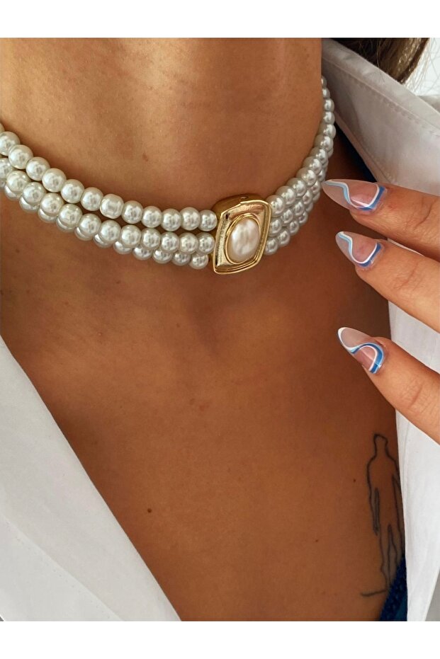 İnci Choker - 2