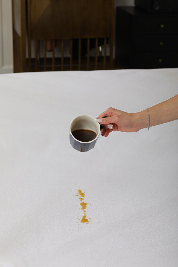 FULL COVER LIQUID PROOF BED PROTECTOR - 4