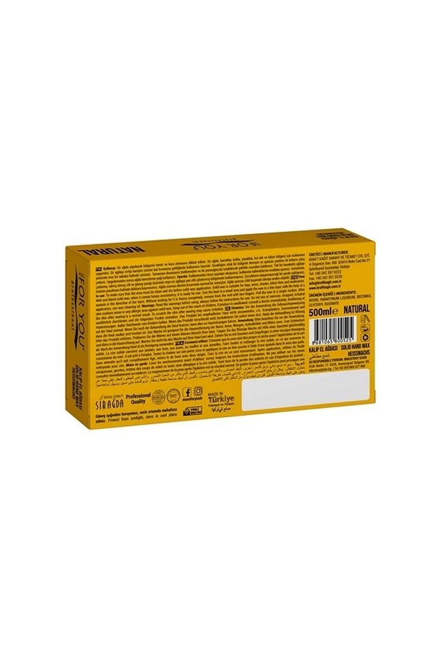 Bitkisel Kalıp Sir Ağda Naturel (SARI) 500 ml - 2