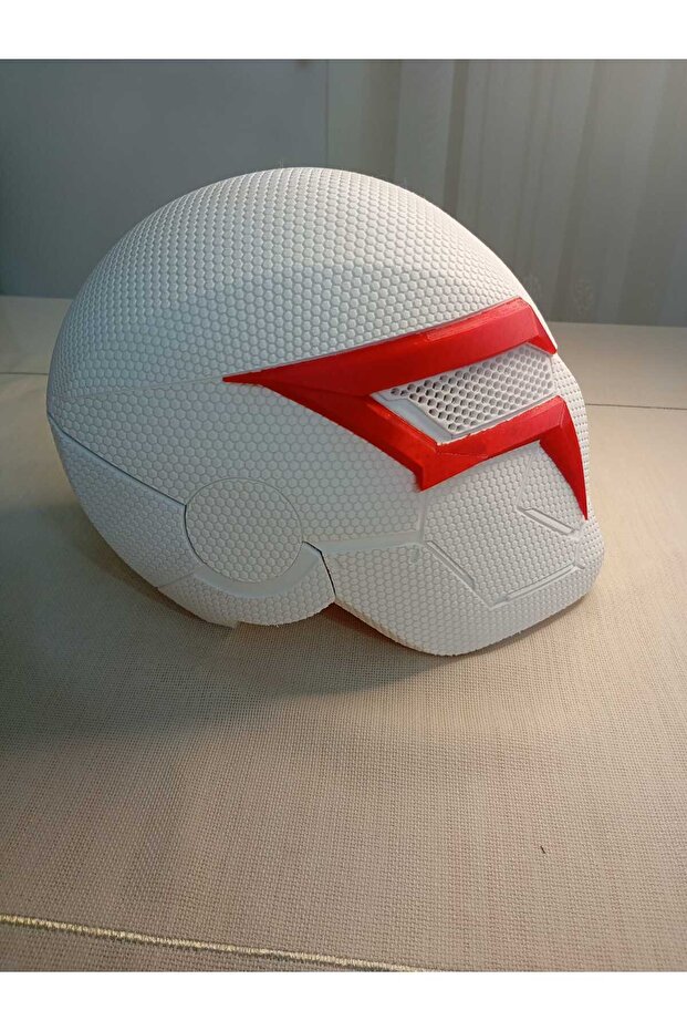 Beyaz Örümcek Adam Maskesi - 4