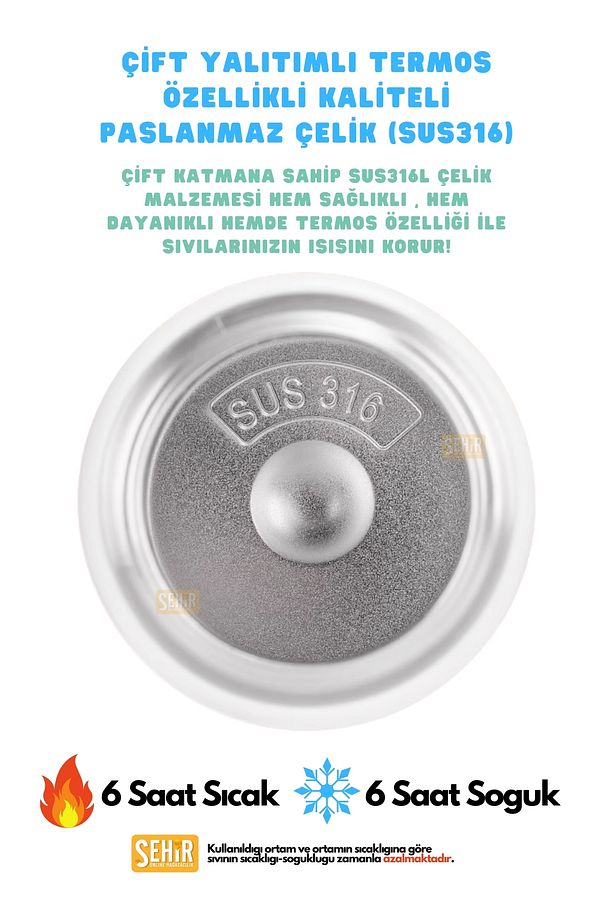580ml Yeni Koleksiyon Moda Deri Kılıflı İnci Süslü Pipetli Askılı Paslanmaz Çelik Termos Matara - 4