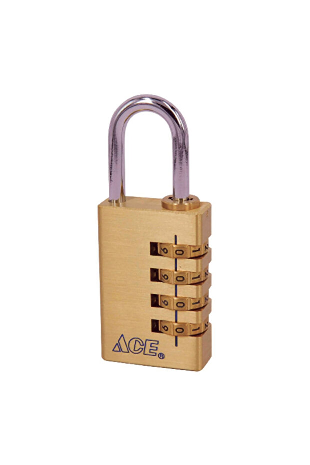 4-Dial Resettable Combination Padlock - 2