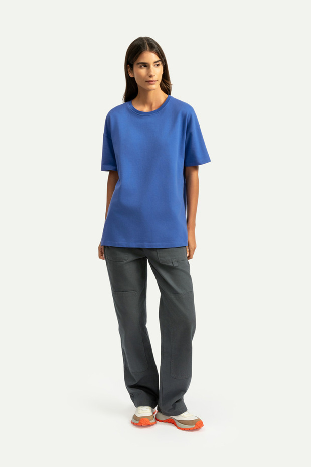 Unisex Oversize/ Relax Fit Basic T-Shirt - Comet - 7