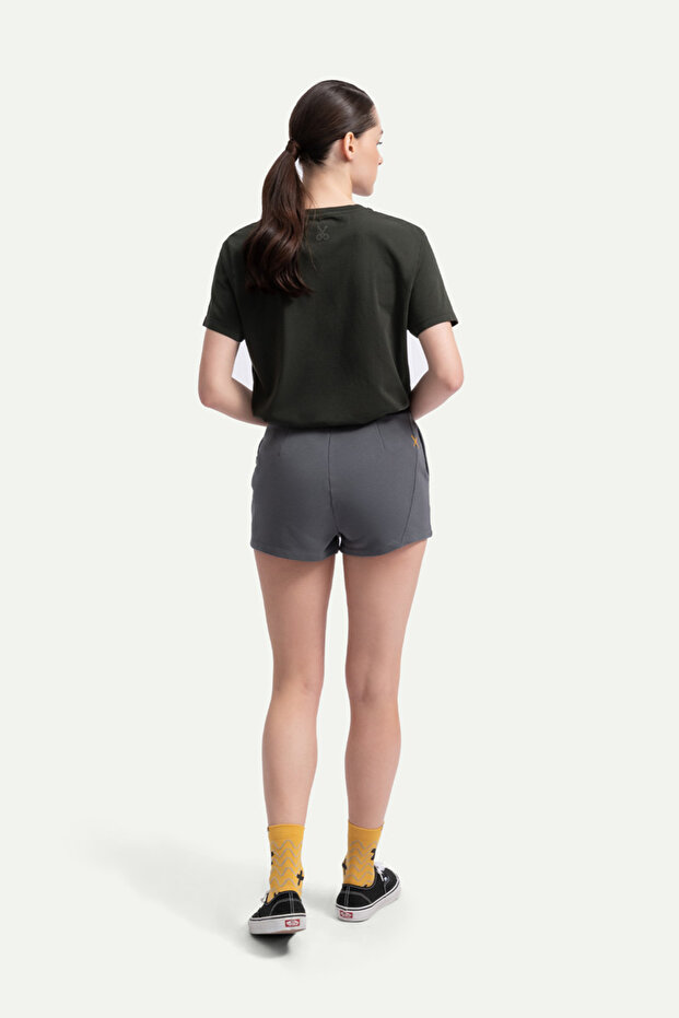 Unisex Regular Fit Basic T-Shirt - Asphalt - 6