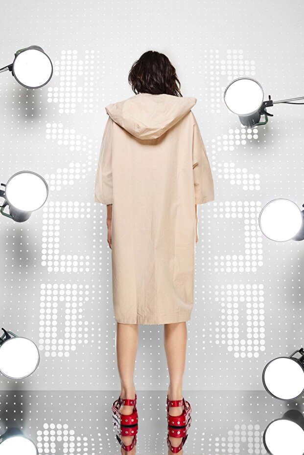 Kadin Krem Gömlek 15073 - 4