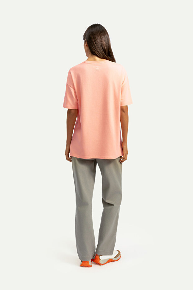 Unisex Oversize/ Relax Fit Basic T-Shirt - Canyon - 8
