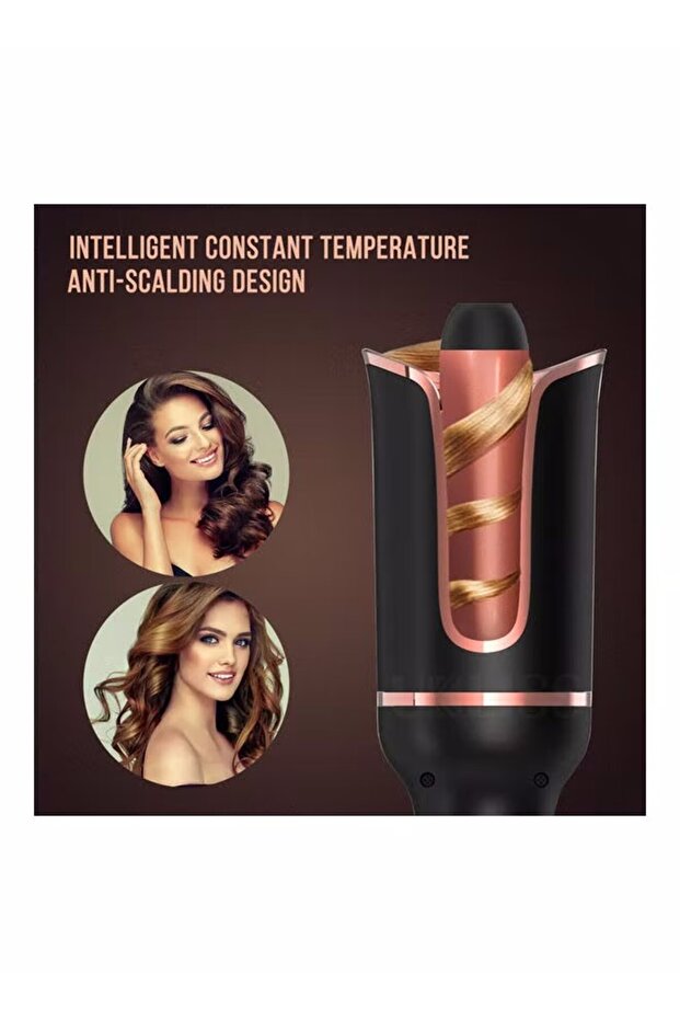 Automatic Curling Iron, Large Curls, 4 Temperature Settings & Time Reminder - 5