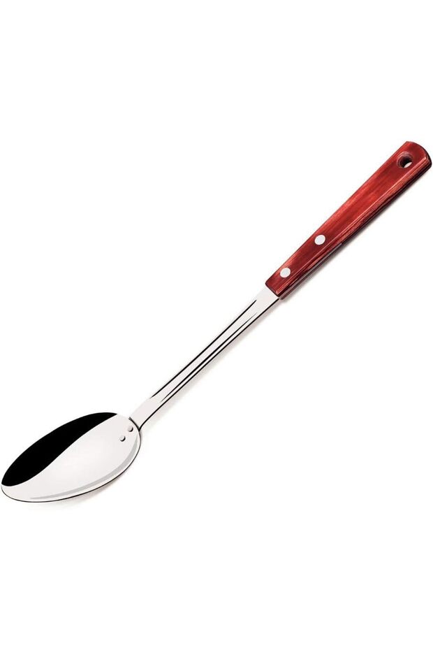 Since 1911, Made In Brazil - Basting Spoon Impact, Heat And Water Resistant Wood Handle