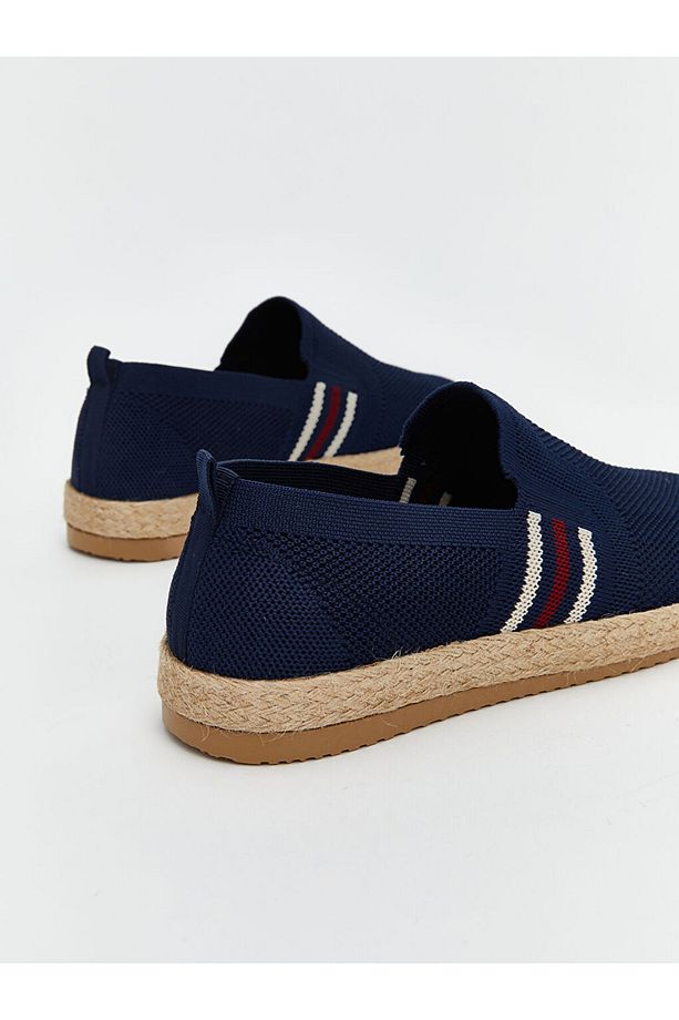 LCW STEPS Lacivert Hasır Tabanlı Erkek Espadril Ayakkabı - 5