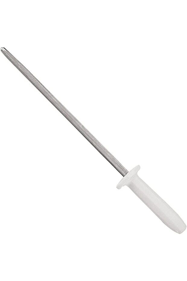 Since 1911, Made In Brazil - Premium 8 Inches Sharpener With Hard Chrome-plated Carbon Steel Rod