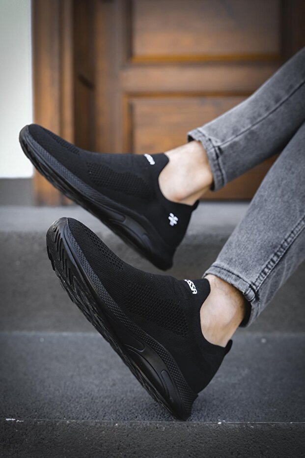 Ossa Slip On Nefes Alan Kalın Taban Erkek Sneaker - 2