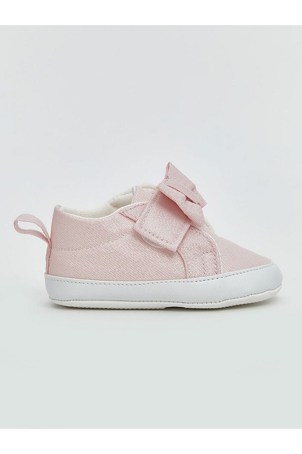 LCW STEPS Pembe Fiyonk Detaylı Kız Bebek Yürüme Öncesi Ayakkabı - 2