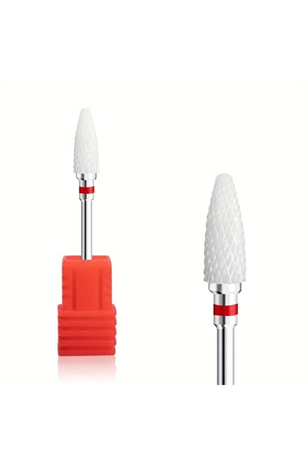 Ceramic Tapered Router Bit – Medium Thickness (Red)