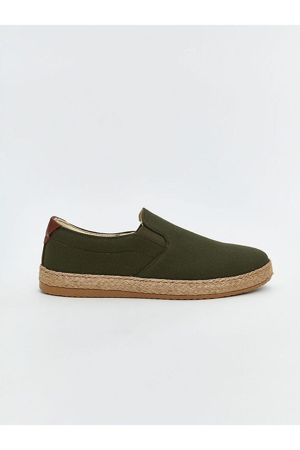 Hasır Tabanlı Erkek Espadril Ayakkabı - 2