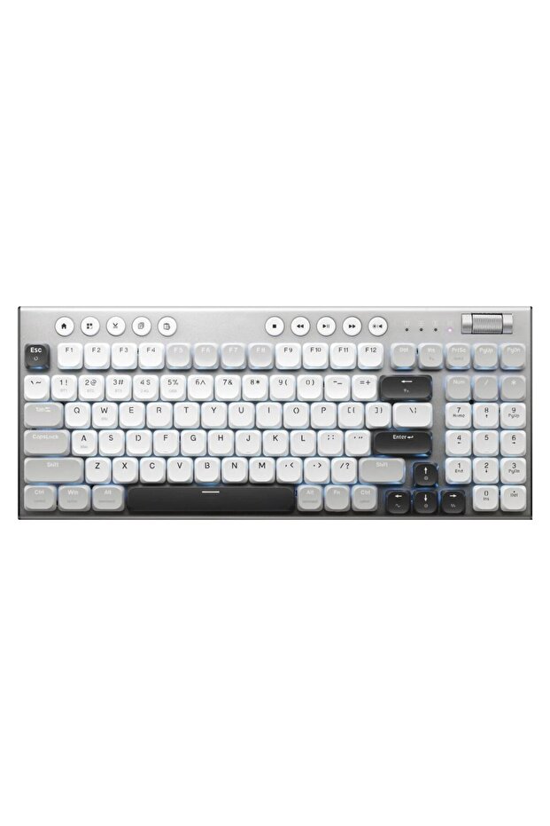 Red axis SATURN STORM THUNDEROBOT K96 Wireless Mechanical Keyboard Low-profile Productivity Keyboard - 1