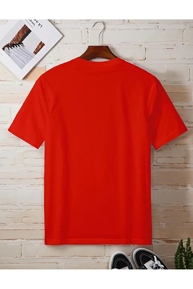 Ayıcık Baskılı Basic T-Shirt - 2