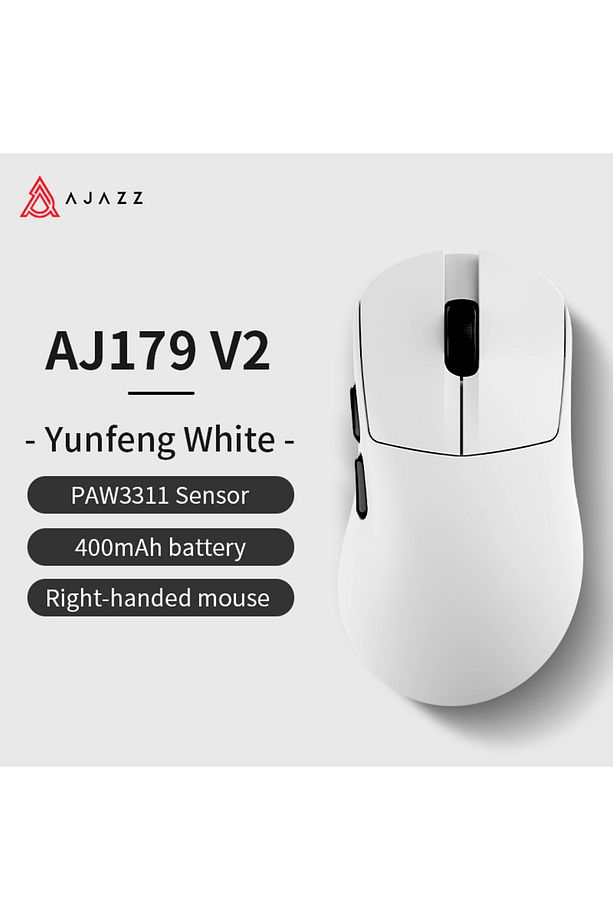 Aj179v2 3 Modlu(KABLOLU-WİRELESS-BLUETOOTH) 1000hz 12.000 Dpı-paw 3311 Optik Sensör Gaming Mouse - 4