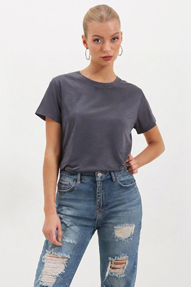 Simit Yaka Süprem T-SHİRT - 1