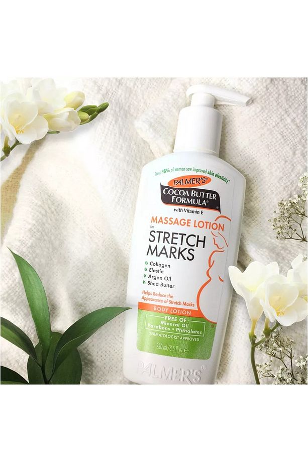 Cocoa Butter Massage Lotion for Stretch Marks Cocoa & Shea Çatlaklar için Masaj Losyonu 8.5 oz 250ml - 4