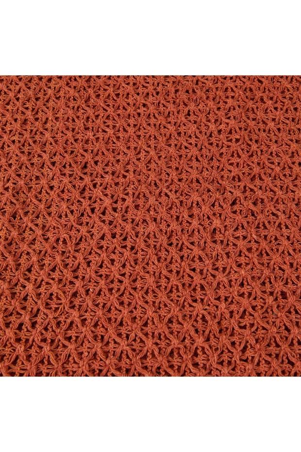 Soft Santa Runner - Kiremit - 35x145 cm - 2