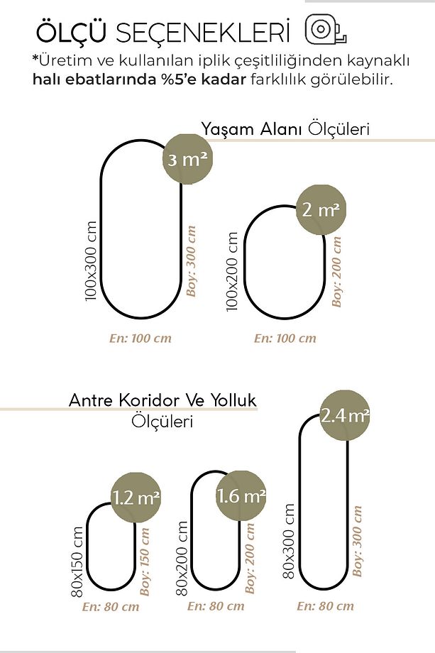 Luke 867 Siyah Oval Yolluk Uzun Antre Hol Koridor Halısı Hasır Dokulu Dekoratif Jüt Banyo Paspası - 3
