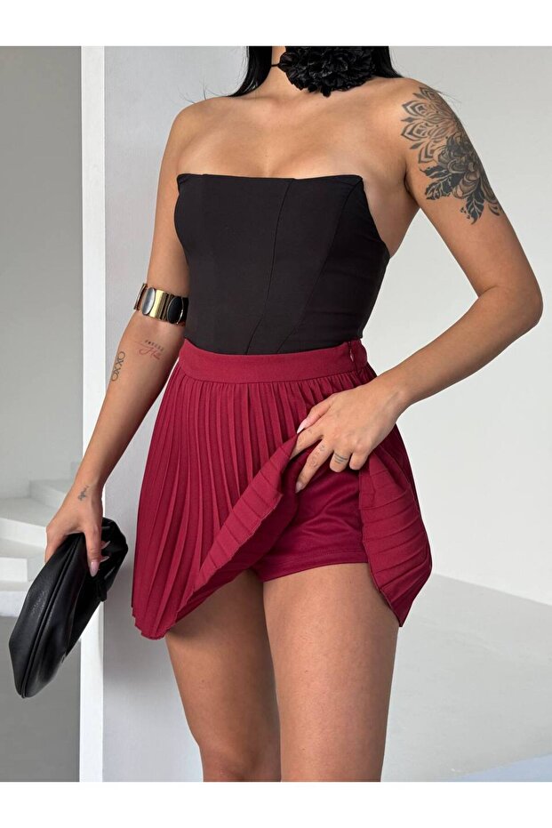 Piliseli Mini Etek - 3