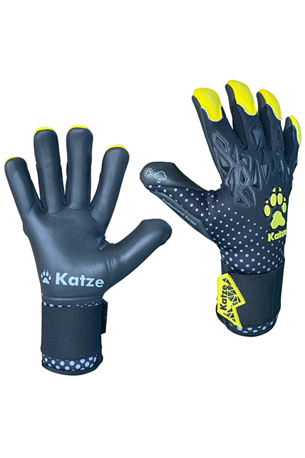 Eagle Kaleci Eldiveni Siyah Sarı - 5