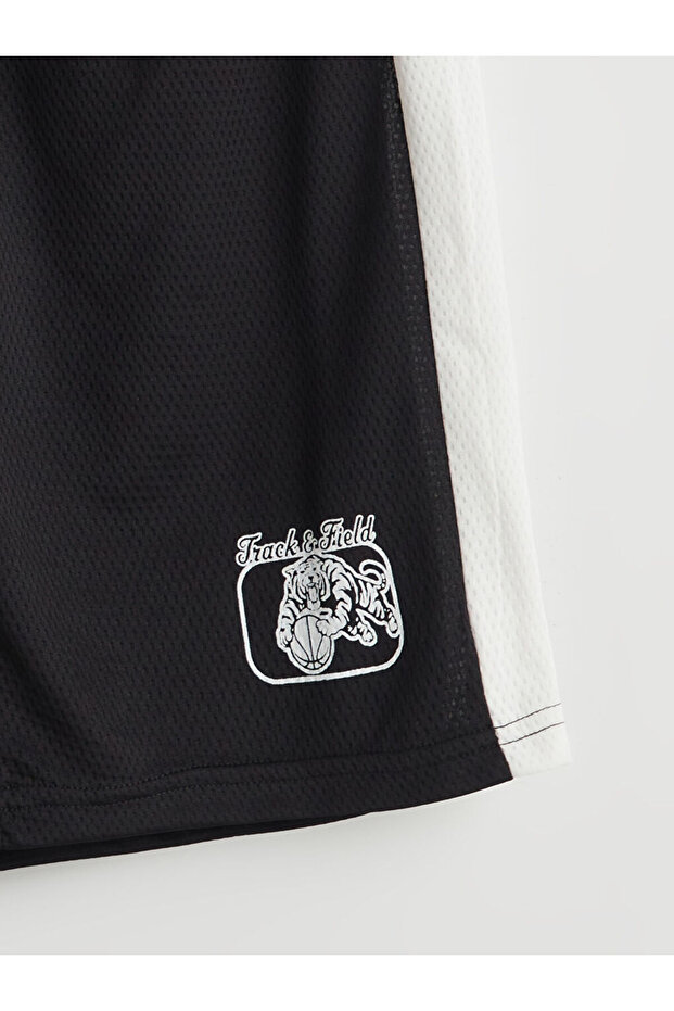 LCW Beli Lastikli Erkek Çocuk Şort - 2