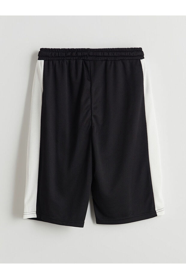 LCW Beli Lastikli Erkek Çocuk Şort - 3