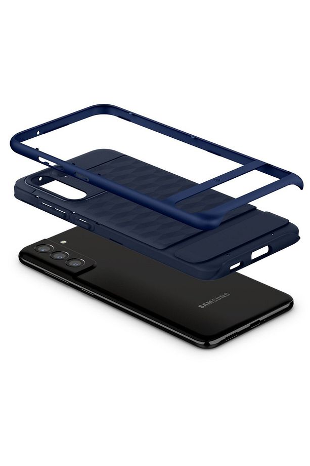 Caseology Galaxy S21 FE Kılıf Parallax Midnight Blue - ACS03064 - 4