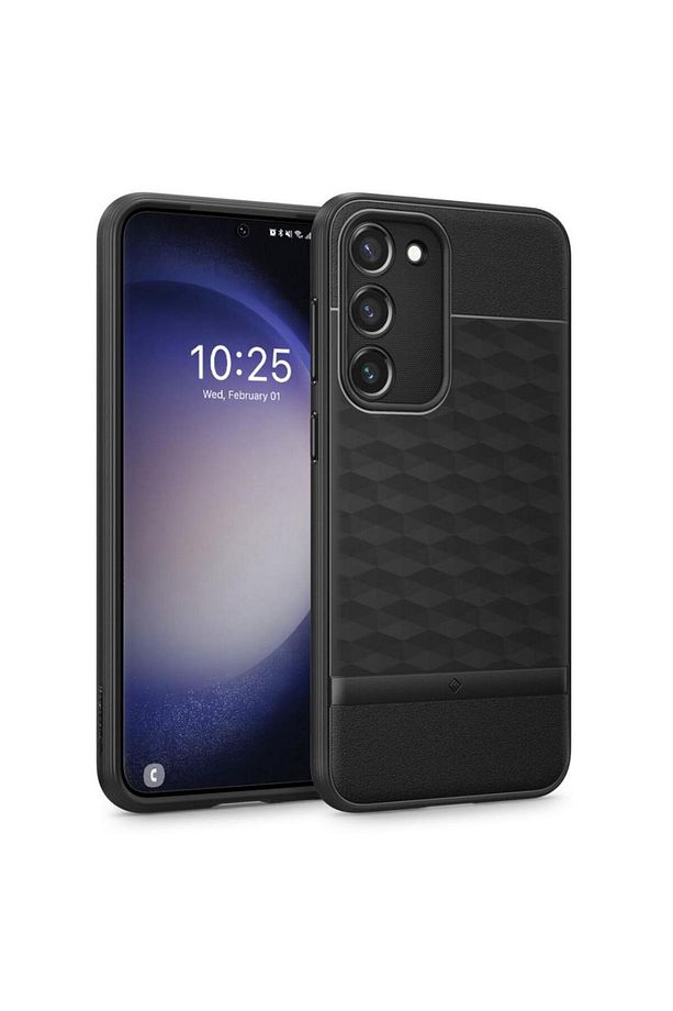 Caseology Galaxy S23 Plus Kılıf Parallax Matte Black - ACS05703 - 2