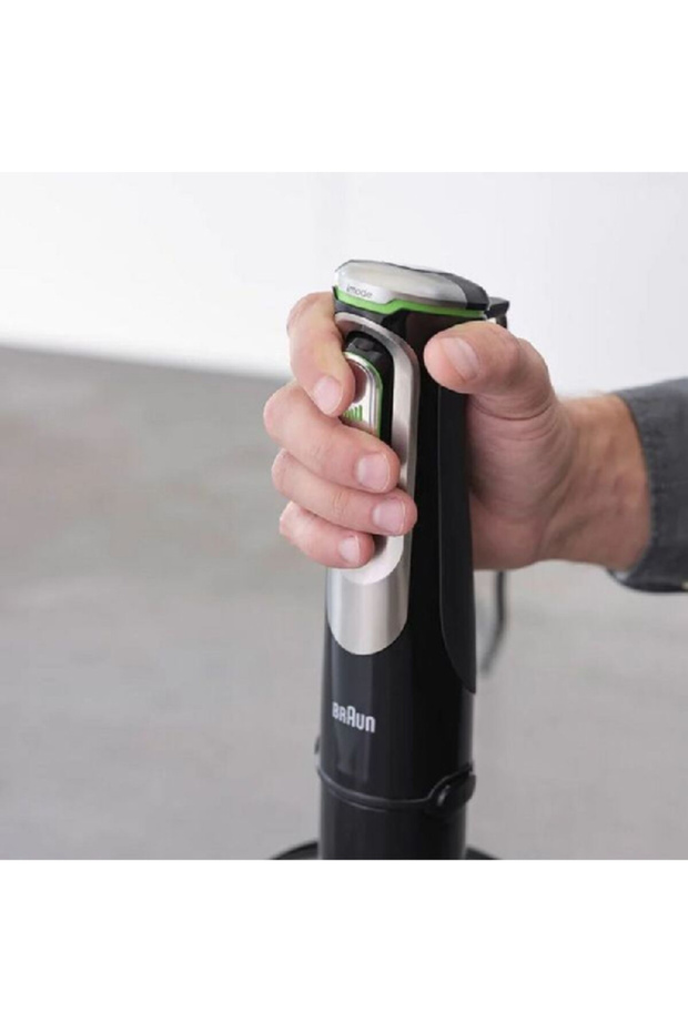 خلاط يدوي 9 في 1 متعدد الاستخدامات بقوة 1200 واط مع مقبض ناعم - 4