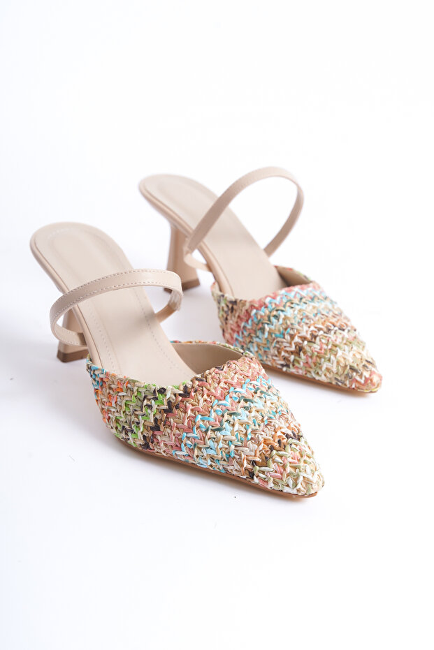 Guaranteed D449 Daily Women's Classic Heeled Shoes