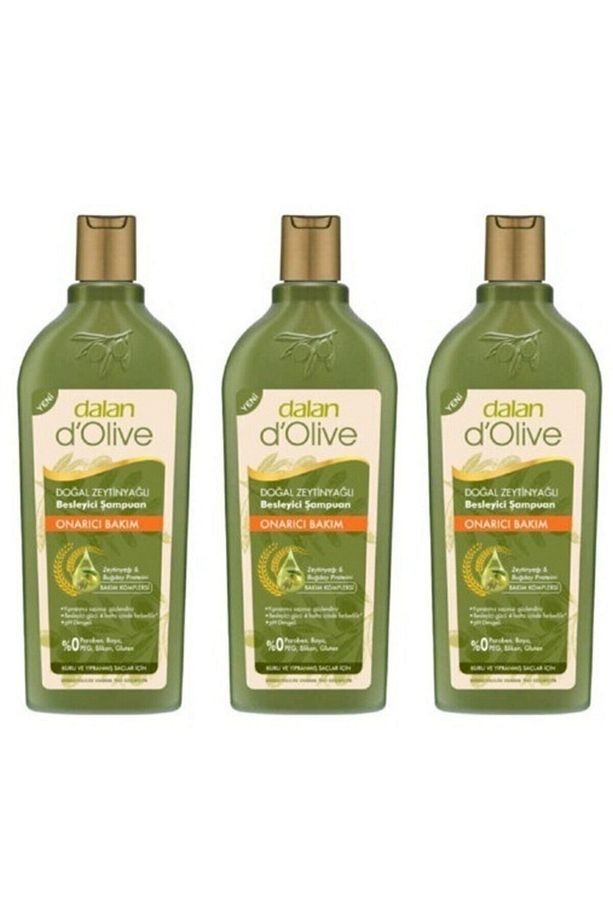 Yağlı Saçlar Için Onarıcı Zyağlı Şampu 400ml 3 Adet - 1