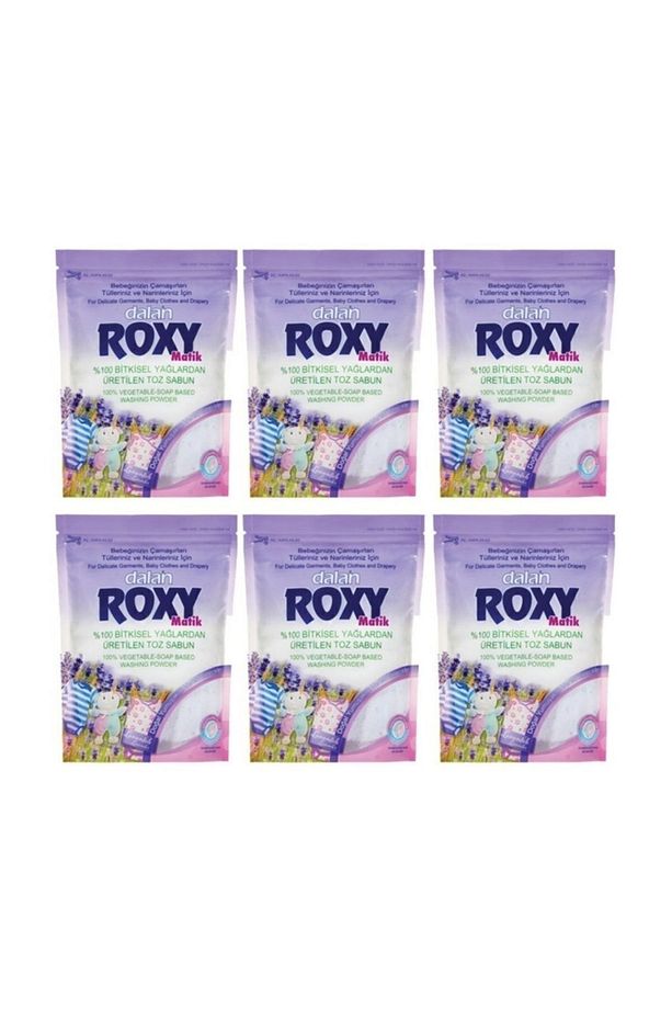 Roxy Bio Clean Matik Sabun Tozu Lavanta Bahçesi 6 X 800 gr - 1
