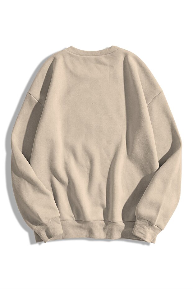 Unisex mikina s kapucí Basic Crew Neck - 2